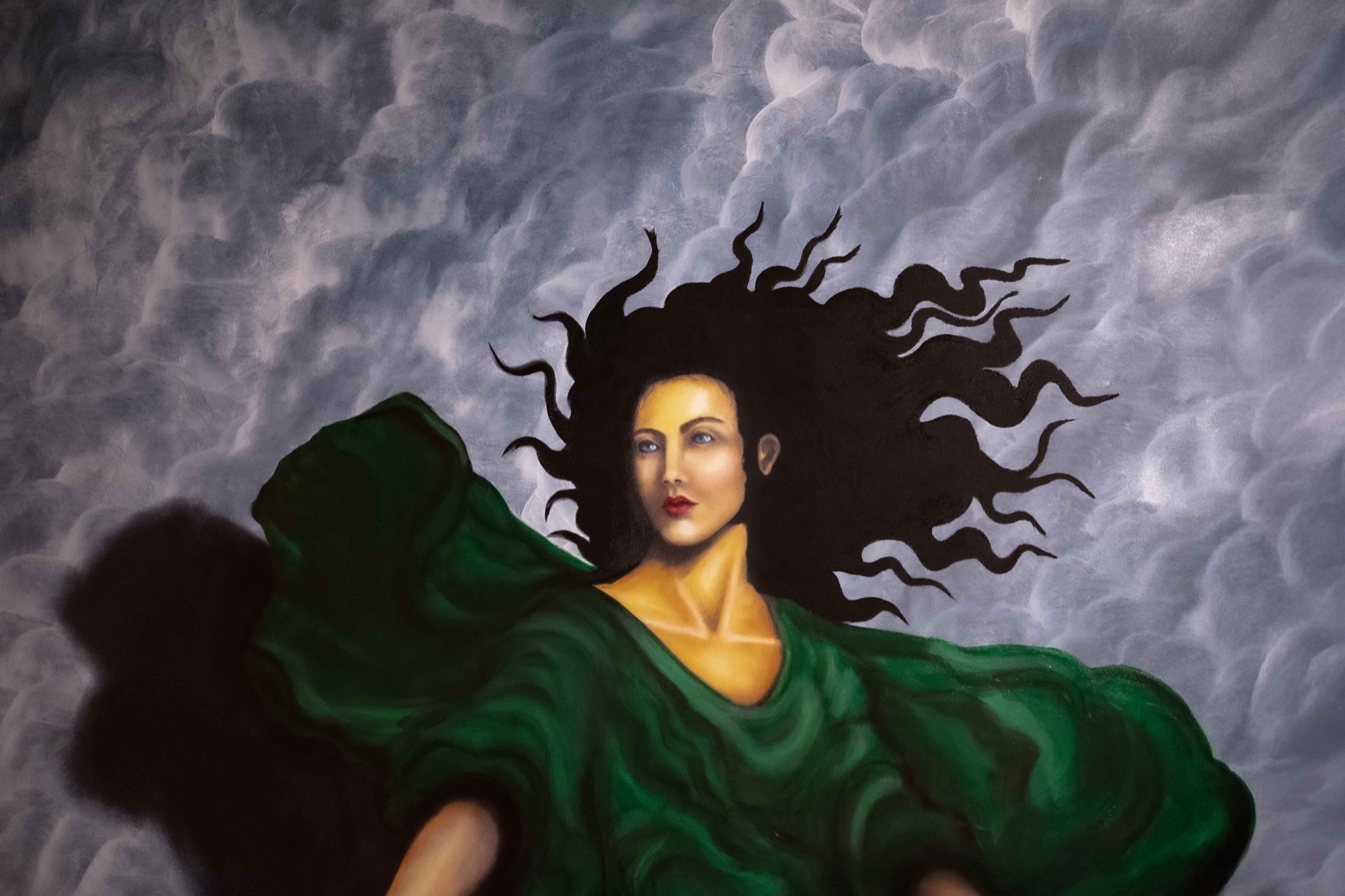 Vigilance, mural by Gabriel Dean Roberts